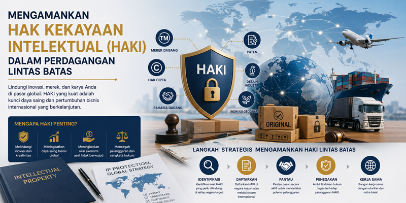 Mengamankan Hak Kekayaan Intelektual (HAKI) dalam Perdagangan Lintas Batas