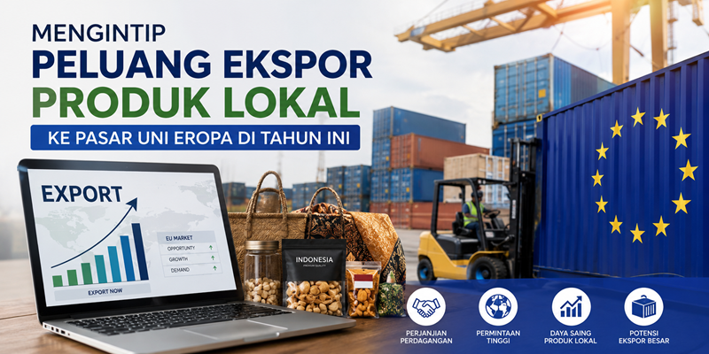 Mengintip Peluang Ekspor Produk Lokal ke Pasar Uni Eropa di Tahun Ini