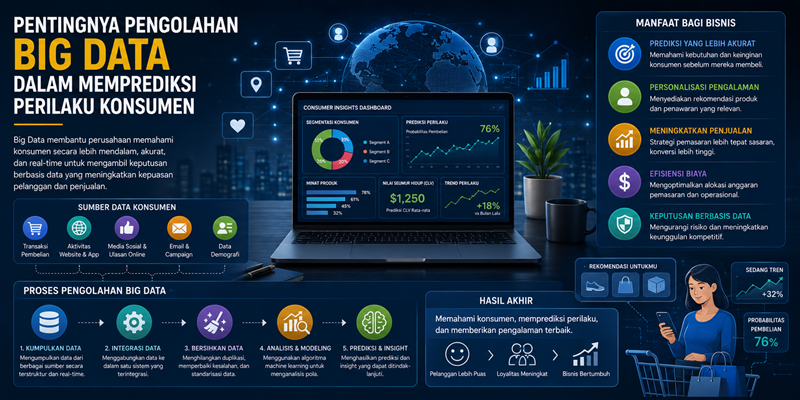 Pentingnya Pengolahan Big Data dalam Memprediksi Perilaku Konsumen