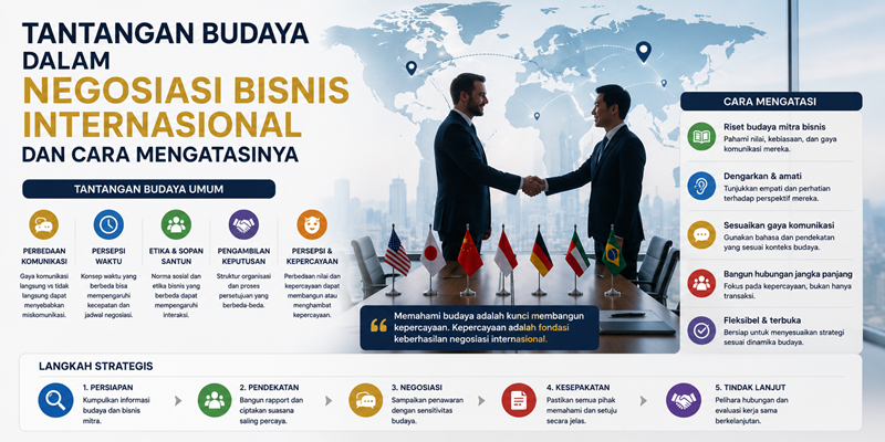 Tantangan Budaya dalam Negosiasi Bisnis Internasional dan Cara Mengatasinya