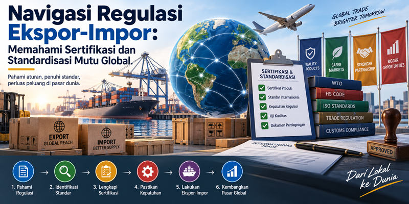 Navigasi Regulasi Ekspor-Impor: Memahami Sertifikasi dan Standardisasi Mutu Global